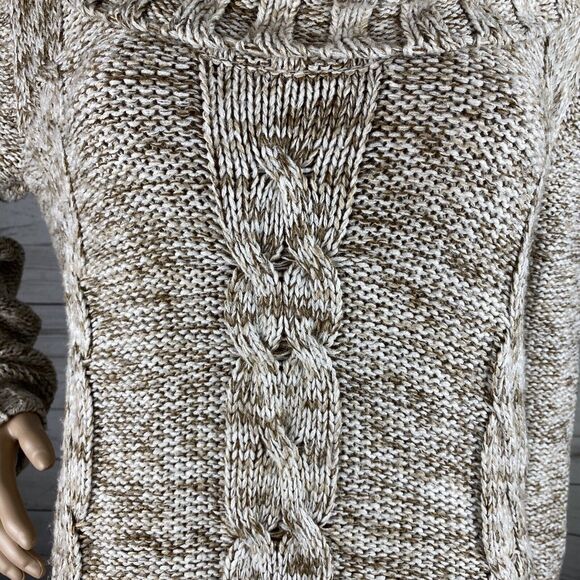 Northcrest Cowl Neck Cable Knit Sweater - Picture 7 of 12